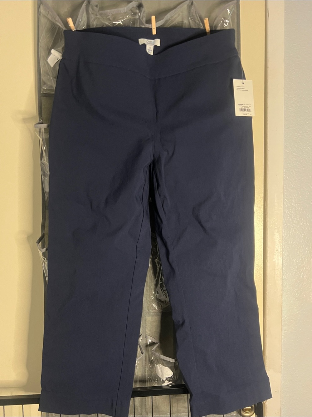 croft & barrow Navy Ponte Pants